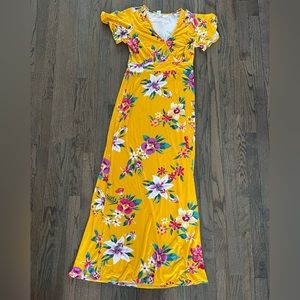Old Navy Short Sleeve Maxi Dress
